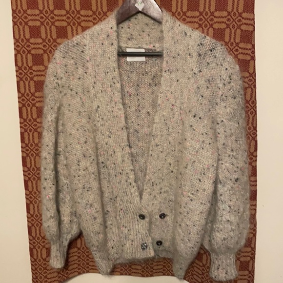 Harmony Classics Handknits Sweaters - Vintage Mohair Chunky Grampa Sweater Size S.